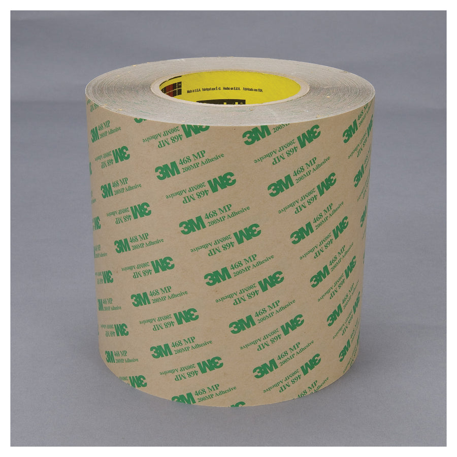 Transfer Tapes 3M 468MP-12X60 Adhesive Transfer Tape 468MP in Clear (12 Inch x 60 Yards x 5.0 mil)