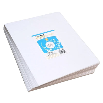 Therm O Web Cut Away Machine Embroidery Stabilizer by HeatnBond - 10 inch x 12 inch Sheets Medium Weight 2.5 Ounce - Pack of 100