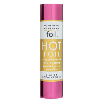 Therm O Web Deco Foil Hot Foil Roll 5 in x 15 ft - Ballet Slipper 5649